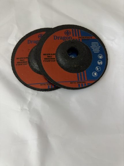 ใบเจียรเหล็ก Grinding Wheel For Metal:100x4x16mm.(4"x4mm.)