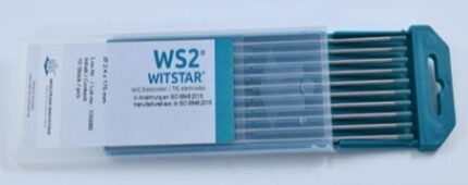 WS-2 TUNGSTEN ELECTRODE #1.6 MM.X175MM.#WOLFRAM (10PCS/PACK)